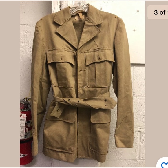 Vintage Military Jacket - Picture 2 of 10